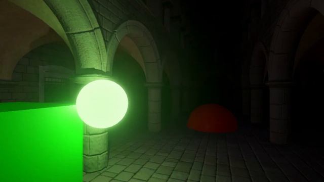 Test Dynamic GI Old Sponza Scene (Unity URP) смотреть онлайн