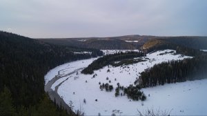 Зимний сплав на пакрафте по реке Иргина