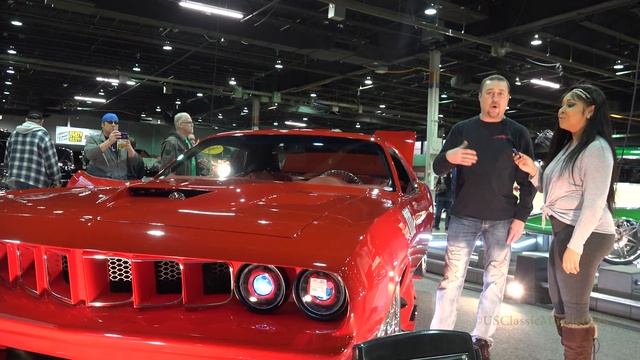 1971 Plymouth Cuda - STRIKER PROJECT - World of Wheels - USClassicMuscleCars Top Picks - MUST WATCH смотреть онлайн