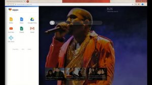 Kanye West HD Wallpaper Theme For Chrome!!! Must Have THIS!!