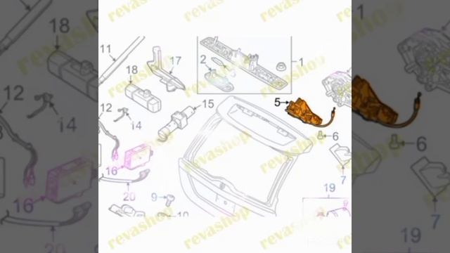 Замок багажника Volvo XC60, замок крышки багажника Volvo XC60, замок багажника XC60, замена замка б смотреть онлайн