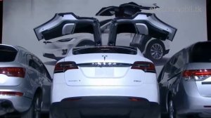 Tesla Model X Тесла Модель Х обзор