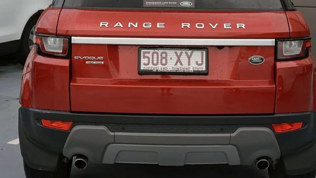 2016 Land Rover Range Rover Evoque L538 MY16.5 TD4 180 HSE Firenze Red 6 Speed Manual Wagon смотреть онлайн