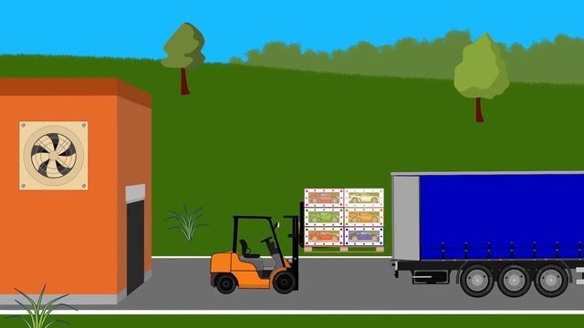 Мультик про грузовики