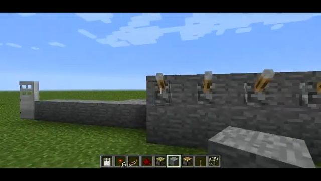 Обучение по постройке Кодовой двери в minecraft смотреть онлайн