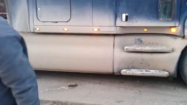 газель перевернулась