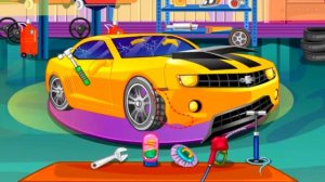 Трансформеры автоботы  Мультик  Трансформер сломался! Автосервис  Transformers Bumblee