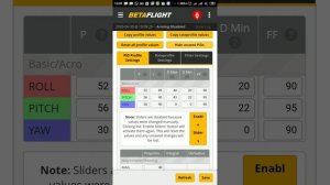 Betaflight Configurator on Android