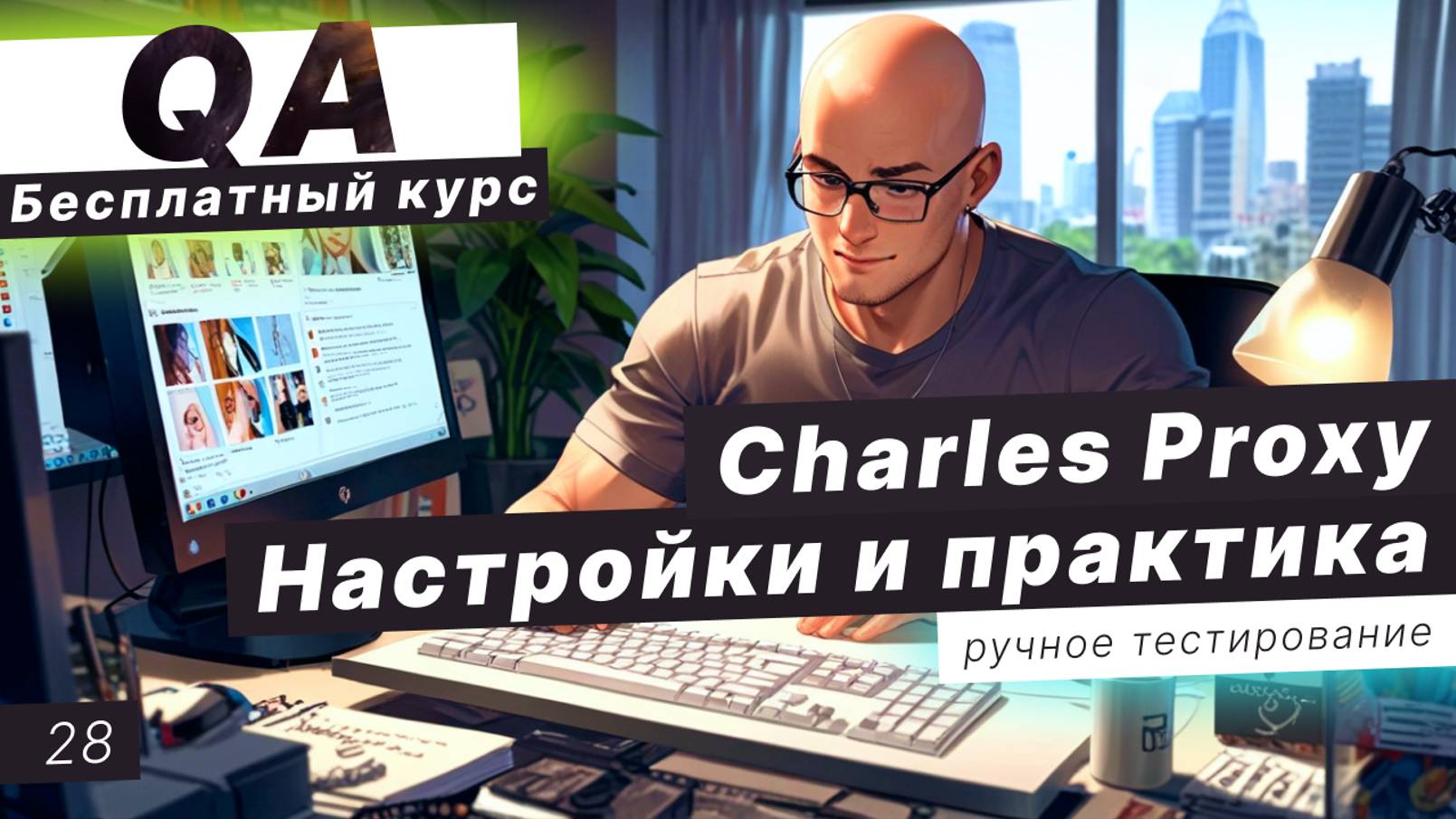 Урок 28. Charles Proxy - настройки и практика. Сниффер трафика