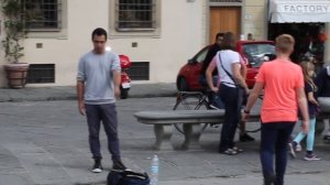 Музыка на улицах Флоренции.