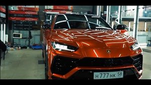 Макс Ващенко обклеил свой LAMBORGHINI URUS /Макс ващенко