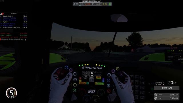 Last Lap @ Le Mans - Lamborghini SC63 Hypercar Mod смотреть онлайн