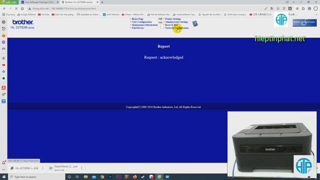 Hướng dẫn download và cài driver in qua cổng mạng LAN cho máy in Brother HL L2270DW windows 10 64 смотреть онлайн