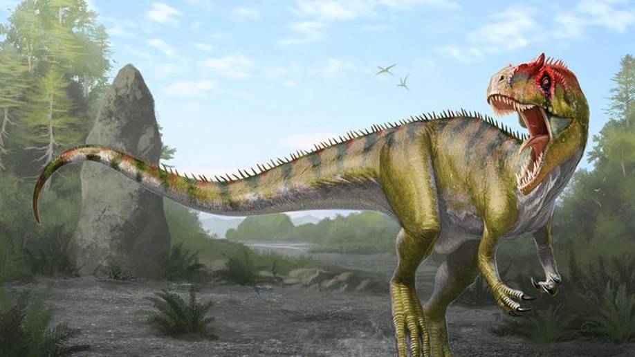 аллозавр и его детеныши. смотреть онлайн