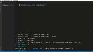CMake: C++ Hello World