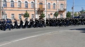 07.05.2024. Марш курсантов Оренбургского Президентского кадетского училища.