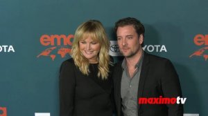 Malin Akerman and Jack Donnelly 33rd Annual EMA Awards Gala Green Carpet
