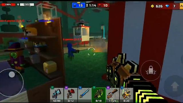 PixelGun3D - Gampelay Tutorial Parte 7 - Actualización de Halloween 16.8.0 iOSAndroid