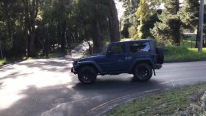 Jeep Wrangler JK 3.8 Axle Back Exhaust Noise Video - Revving, Drive, Interior