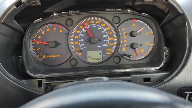 YRV turbo UK speedo instrument shiftlight test... смотреть онлайн