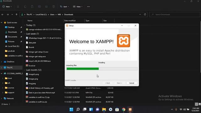 How to Install XAMPP - XAMPP Installation On Windows 11