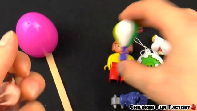 Kinder Egg Surprise Ice Cream Toys Star Wars LEGO Angry Birds Игуршки Сюрприз смотреть онлайн
