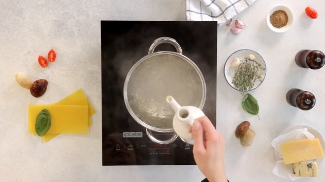 Овощная лазанья с баклажанами и горгонзолой