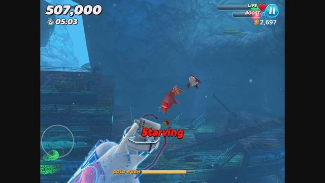 Hungry Shark World - Gameplay Walkthrough part 10 - Bull Shark (iOS, Android) смотреть онлайн