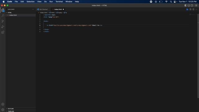 HTML Web Development: How To Create an Email Link in HTML