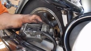 Yamaha royal star venture back brakes replacement