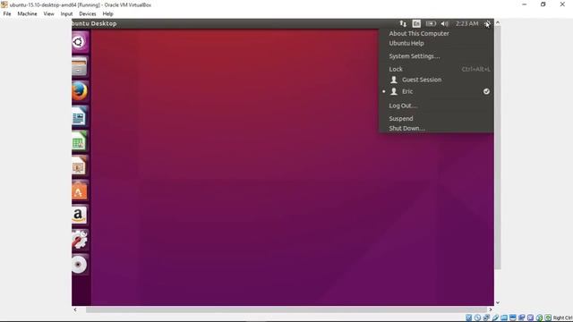Insert Guest Additions CD images... for Ubuntu 15.10 on VirtualBox, to improve screen resolution смотреть онлайн