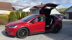 Танец Тесла Tesla model x dance