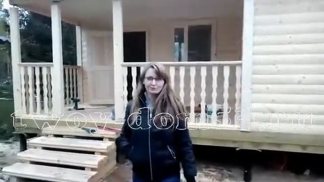 Видеоотзыв! Баня из бруса в Ленинградской области. Сайт http://twoy-dom53.ru/ смотреть онлайн