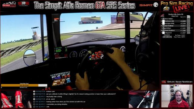 🔴The Simpit Alfa Romeo GTA SRS Series at Baskerville Raceway (Practice Session) Assetto Corsa смотреть онлайн