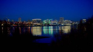 Ночной Новосибирск Night Novosibirsk Russia