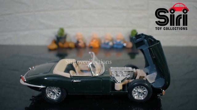 1961 Jaguar E-Type Diecast 1:18 Scale Model Car Unboxing