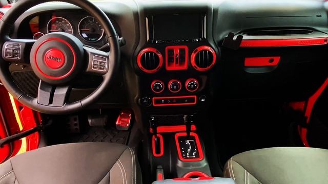 FIRECRACKER RED JEEP WRANGLER - HOT ON THE LOT FOR AUGUST! смотреть онлайн