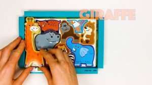 Английский для Детей. Учим названия Животных.