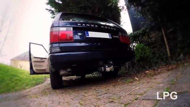 Range Rover P38 4 0 V8   Exhaust With Cherrybomb Glasspack Muffler