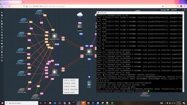 Techs Of Color - Lab Project Part 2 - VTP Configuration