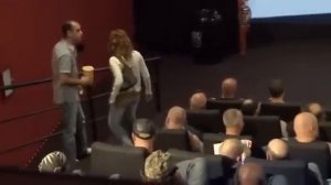 148 Bikers in a Movie Theater and only 2 seats left :D