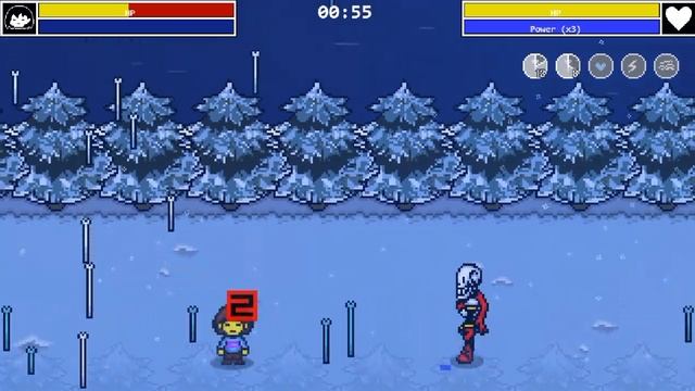 Bonetale 1.6 Beta 3 Papyrus concept Gameplay смотреть онлайн