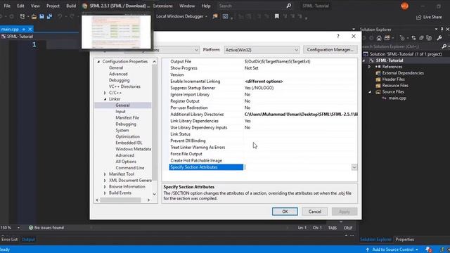 Setup SFML in Visual Studio 2019 | Install SFML with Visual Studio 2017 | SFML and C++ SFML in C++ смотреть онлайн