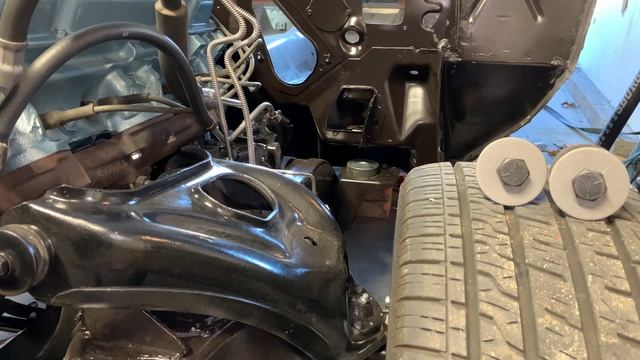 Installing and alignment of the subframe 1968 Firebird restoration the easy way at home смотреть онлайн