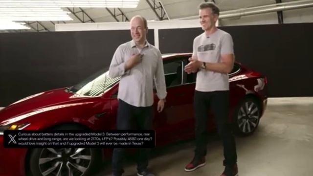 Franz on 2024 Tesla Model 3 Design, Battery and Tech Innovations