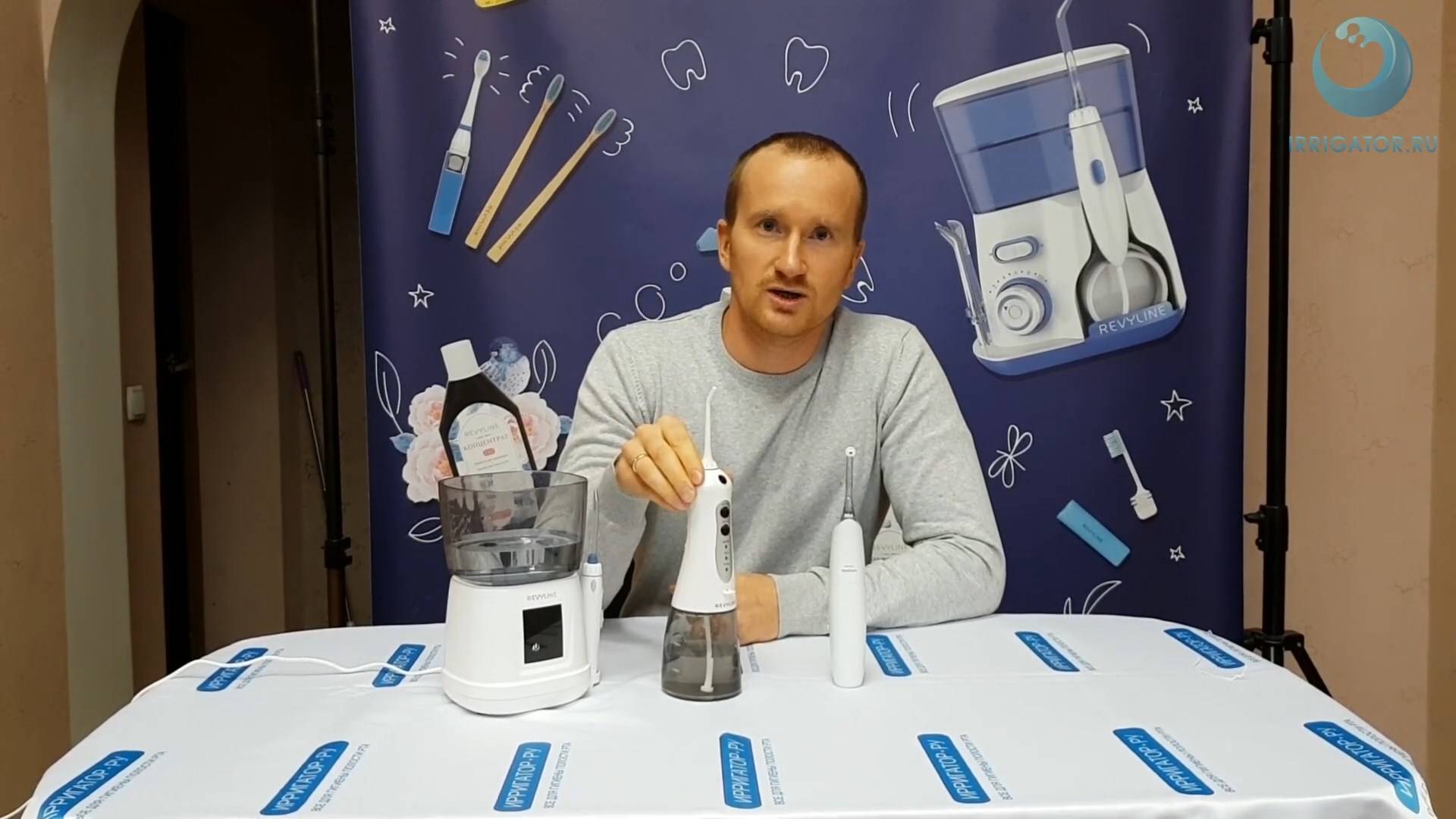 Сравнение ирригатора Philips Airfloss с другими ирригаторами