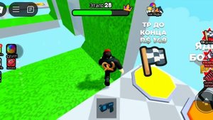 играю в роблокс обби Но я хожу по стенам (хотите продолжение?)