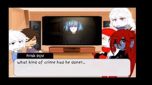 Undertale Reacts To Sally Face / No Ships Or Maybe Asher