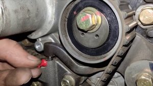 Проверка натяжки ремня ГРМ Great Wall Hover