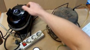 Fridge compressor as a vacuum pump? Measuring the vacuum.